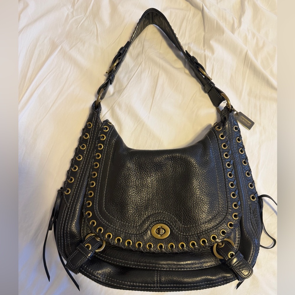 Coach Chelsea Abbey Hobo Shoulder Bag with eyelets and lace (2007)